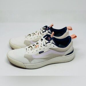 VANS UltraRange Exo Bone White-Cream Pink Purple UltraCush Shoes-Women’s 8